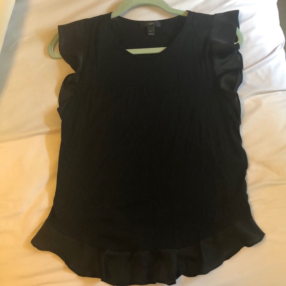 Jcrew back ruffle top size S - Picture 2 of 5